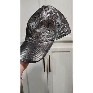 Walt Disney World Mickey Mouse Metallic Baseball Cap Adult Hat Disney Parks
